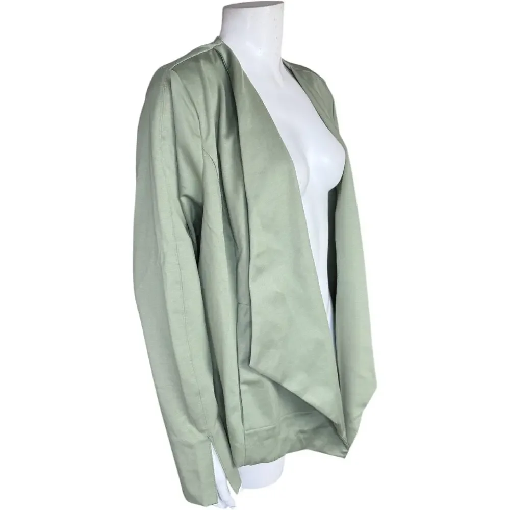 Isaac‎ Mizrahi Live! Elements Stretch Knit Jacket Rosemary 2X NWOT Long Sleeve